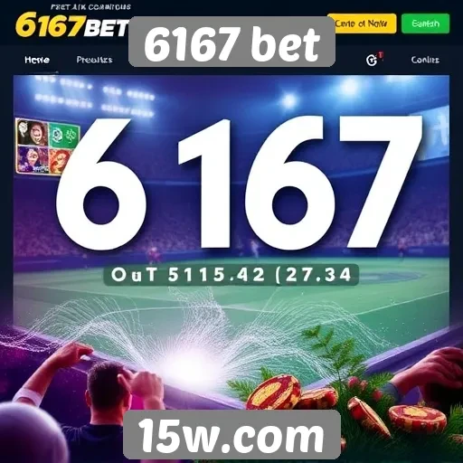 6167 bet disponibiliza novas opções de jogos ao vivo